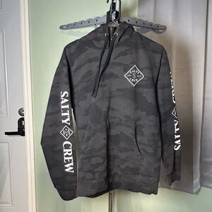 Salty Crew Charcoal Hoodie